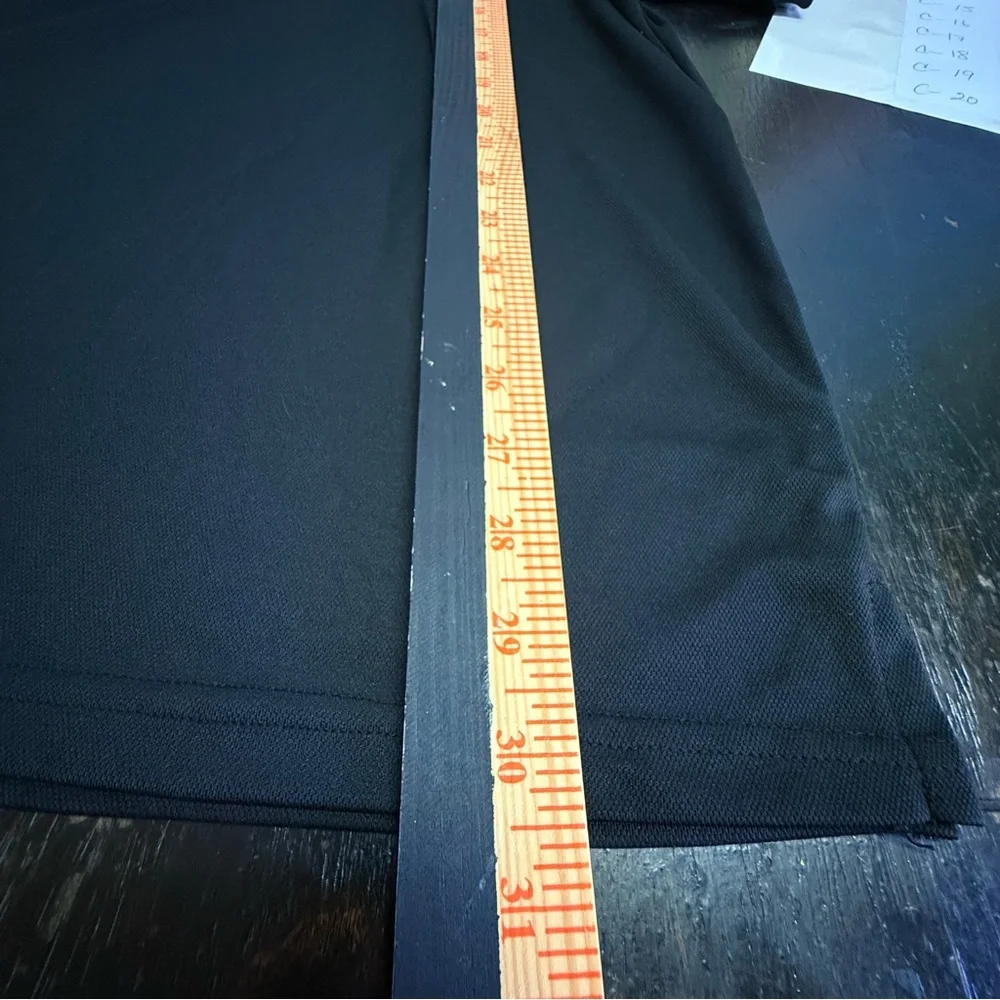Real‎ Essentials Black Polo Shirt 4XL